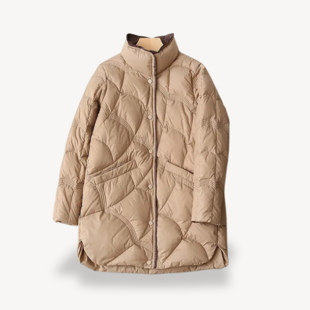 Quilted Down Puffer Jacket Women | Loravelle