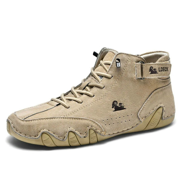 Men's Orthopedic Suede High Top Casual Shoes | Loravelle