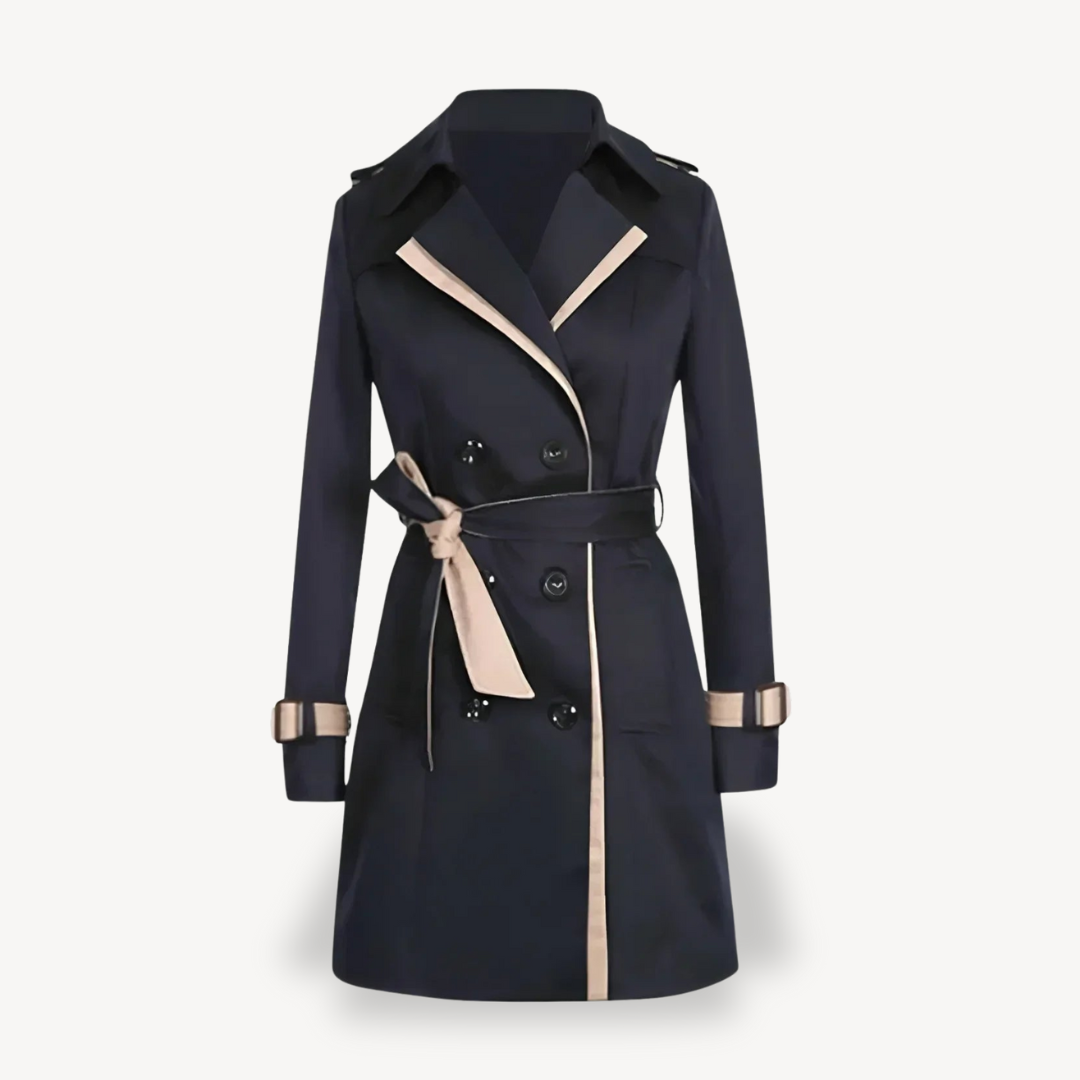 Double-Breasted Trench Coat for Women | Loravelle