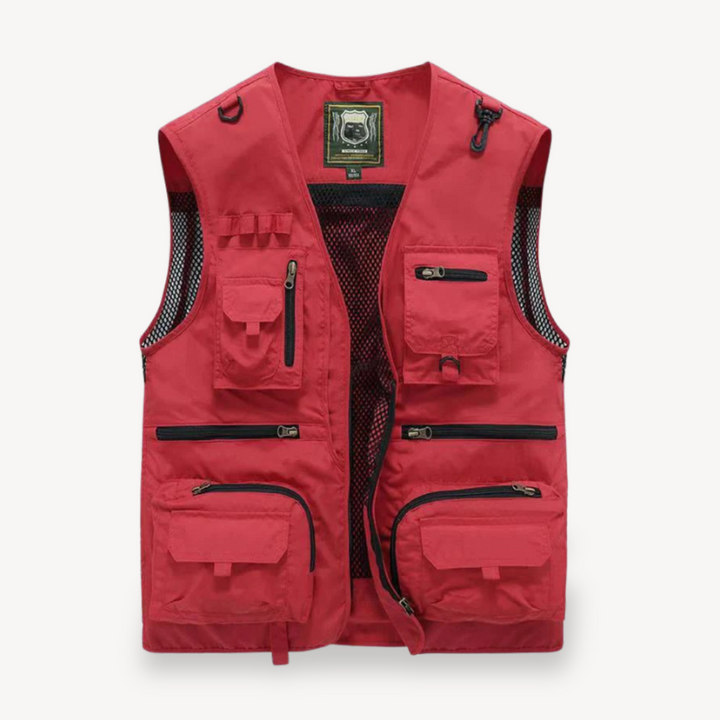 Men's Outdoor Fishing Vest with Pockets | Loravelle