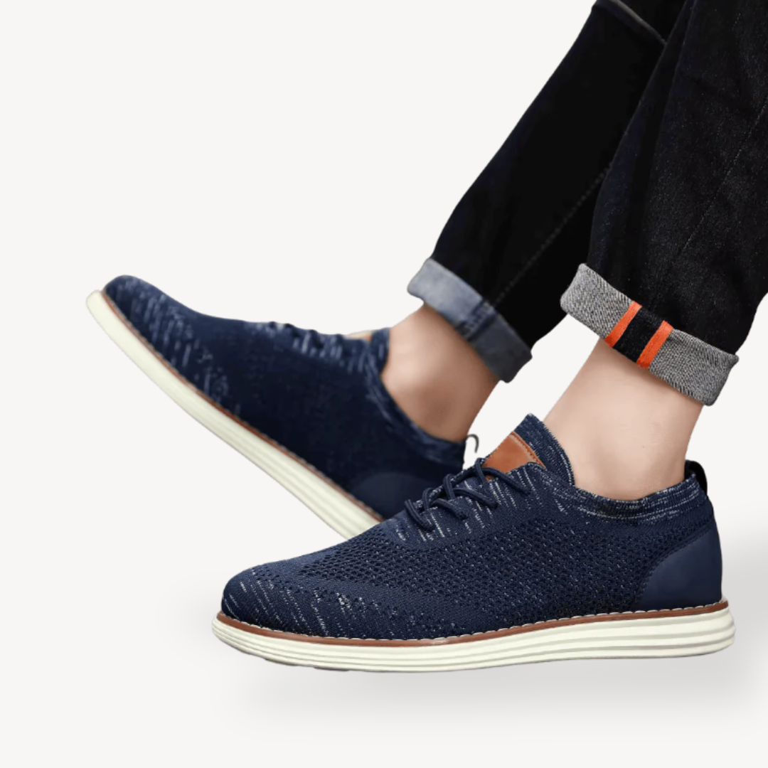 Orthopedic Knit Casual Shoes Men | Loravelle