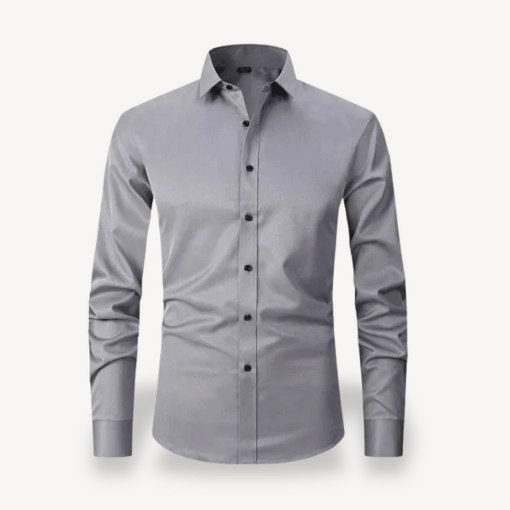 Men's Wrinkle-Free Long Sleeve Shirt | Loravelle