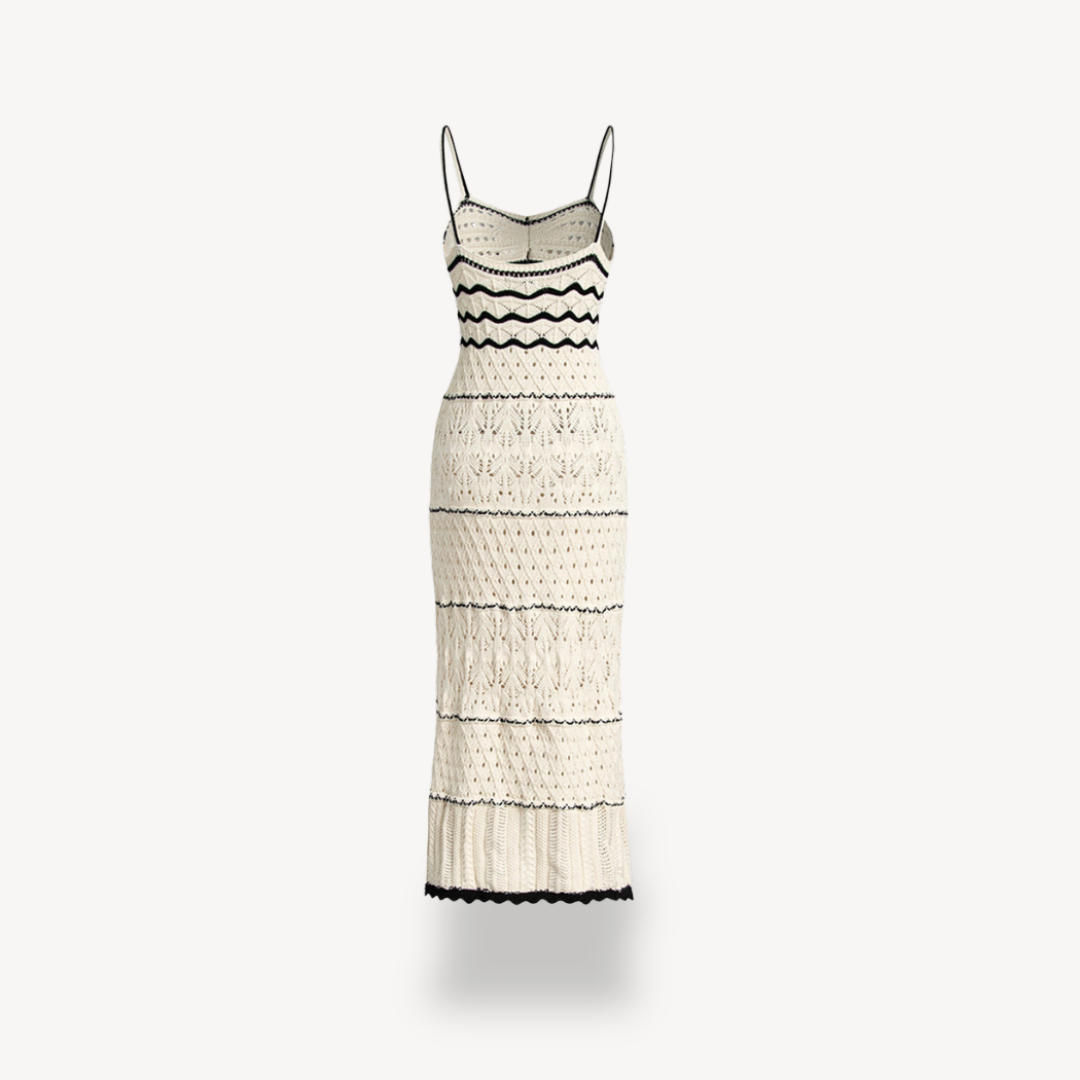 Crochet Midi Dress for Women | Loravelle