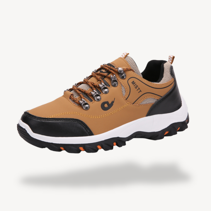 Men’s Orthopedic Hiking Trainers Leather | Loravelle