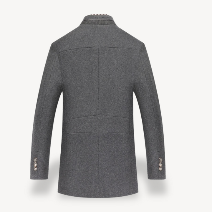 Wool Blend Casual Coat Men | Loravelle