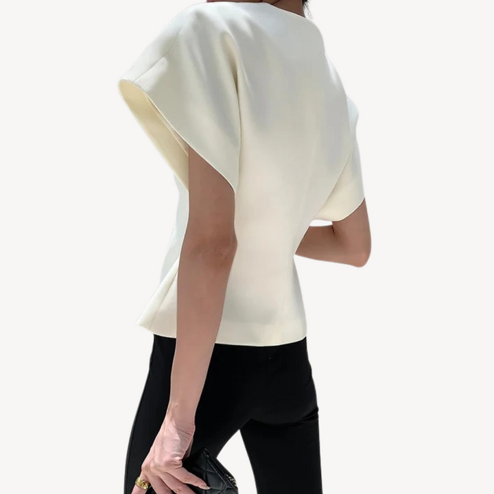 Women’s V-Neck Structured Vest | Loravelle