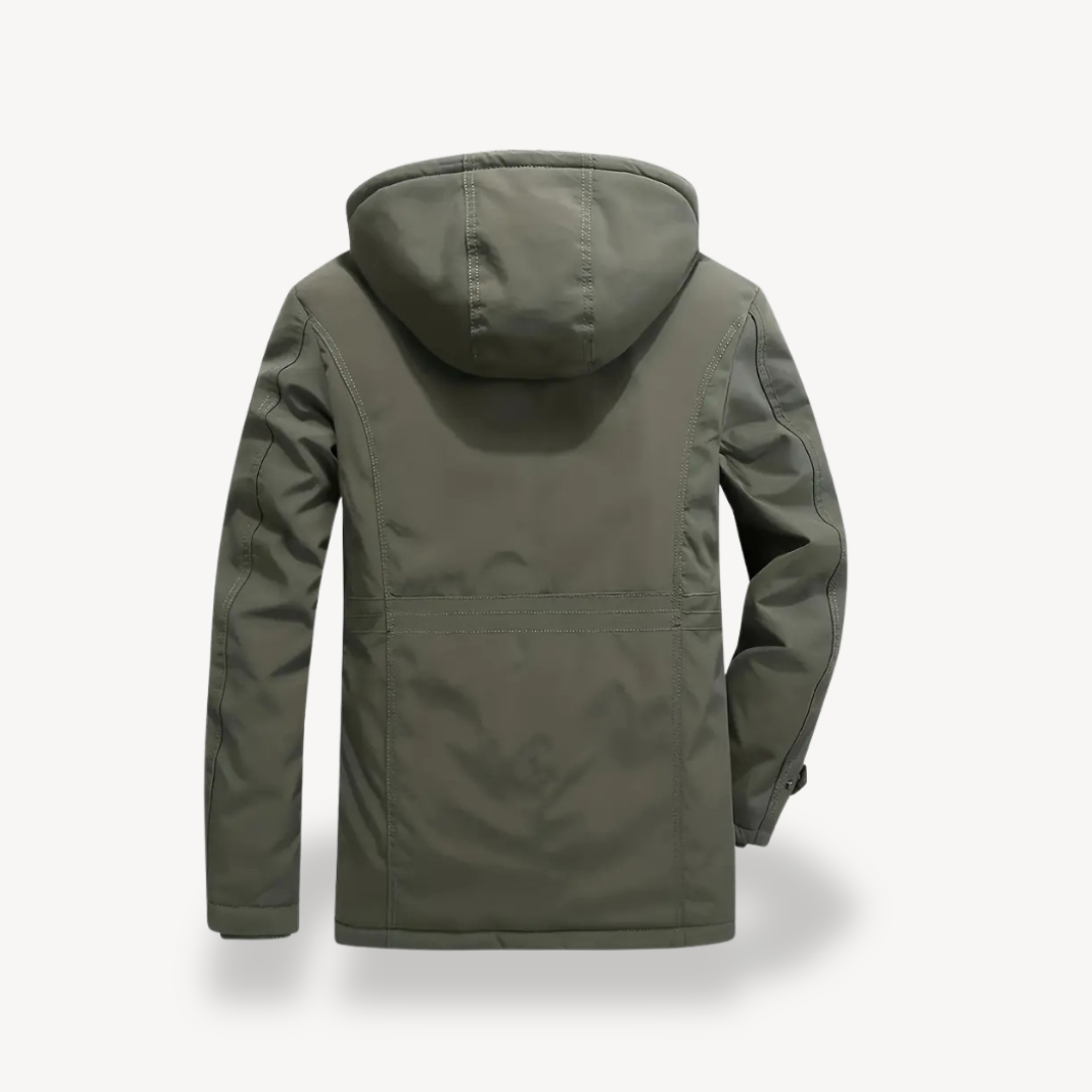 Men's Hooded Waterproof Parka Jacket | Loravelle