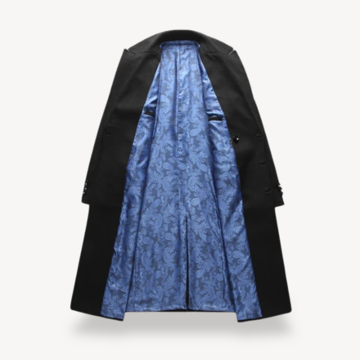 Double Breasted Overcoat Men | Loravelle