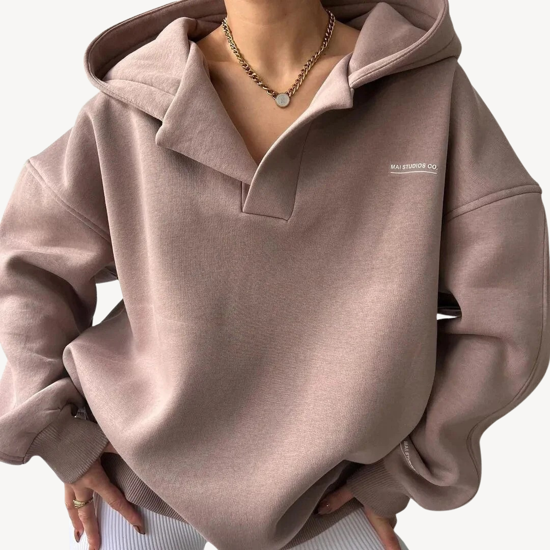 Women's Fleece Oversized Hoodie | Loravelle