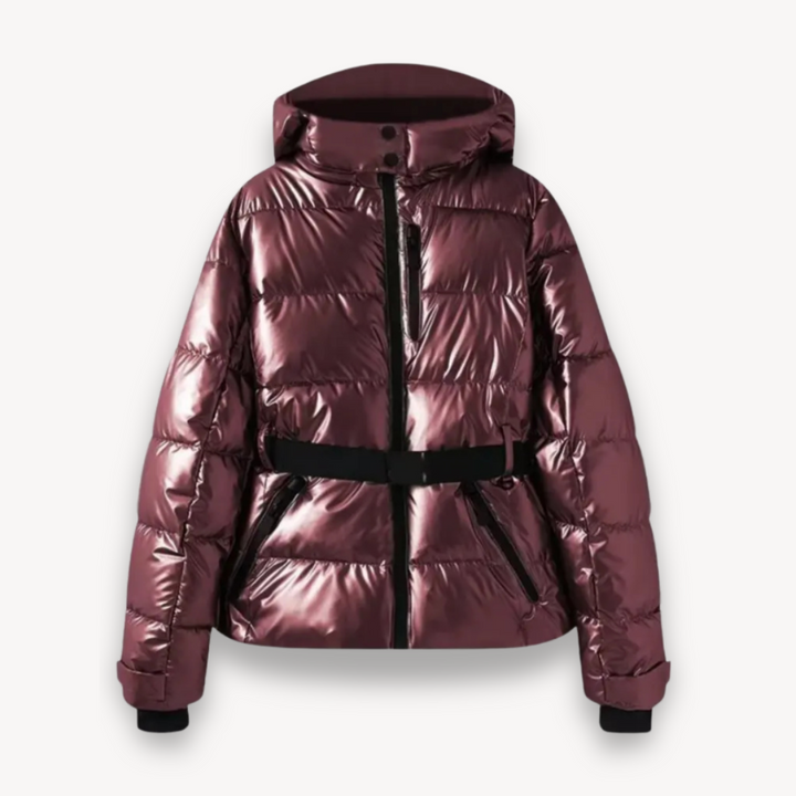 Women’s Down Puffer Jacket Belted | Loravelle
