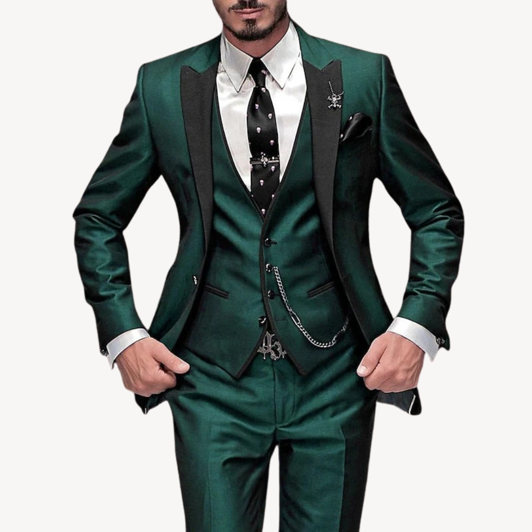 Men's 3-Piece Slim Fit Suit | Loravelle