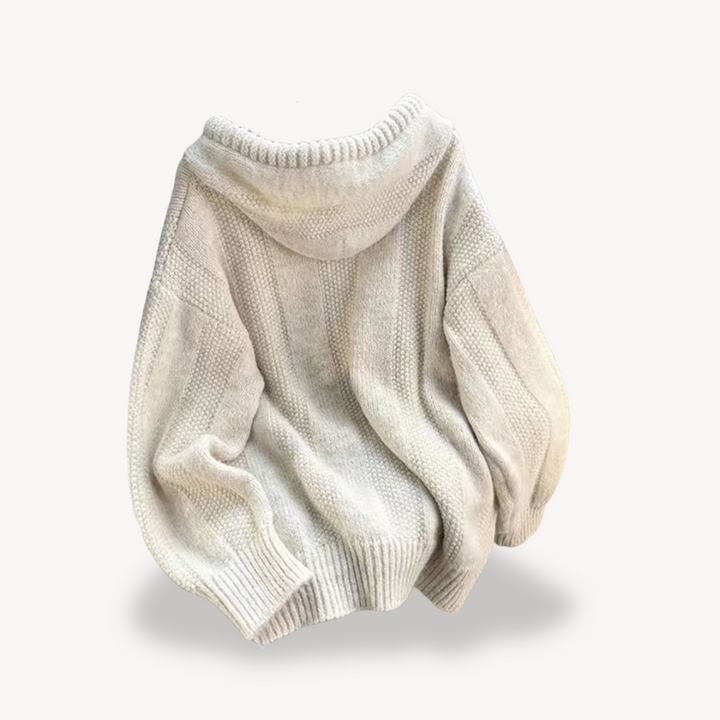 Knitted Hoodie Sweater for Women | Loravelle