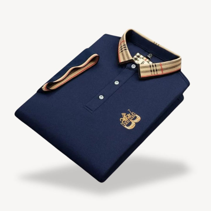 Men's Cotton Short Sleeve Polo Shirt | Loravelle