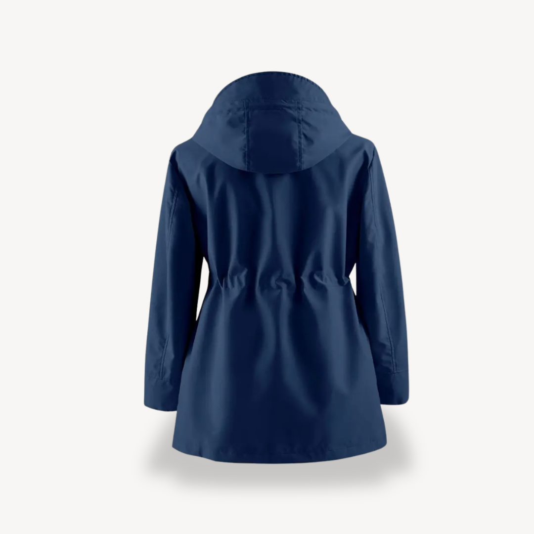 Women's Waterproof Hooded Rain Jacket | Loravelle