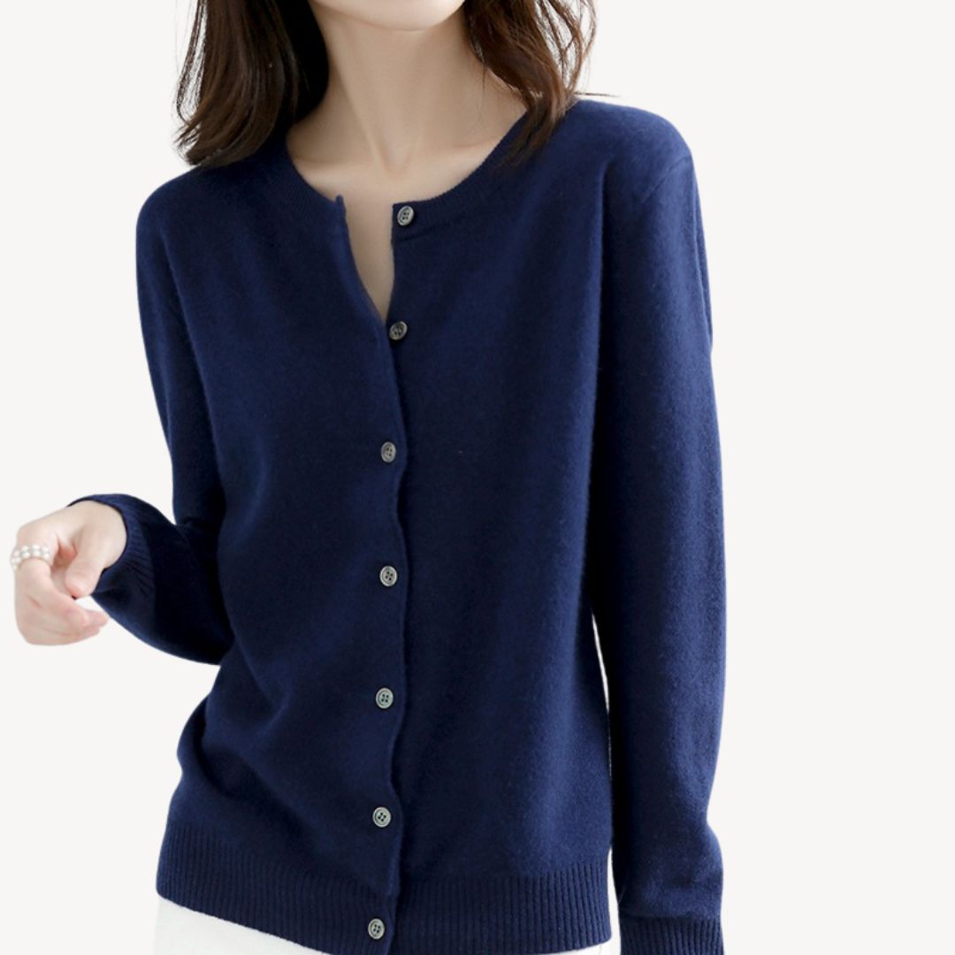 Women's Knit Button Front Cardigan | Loravelle