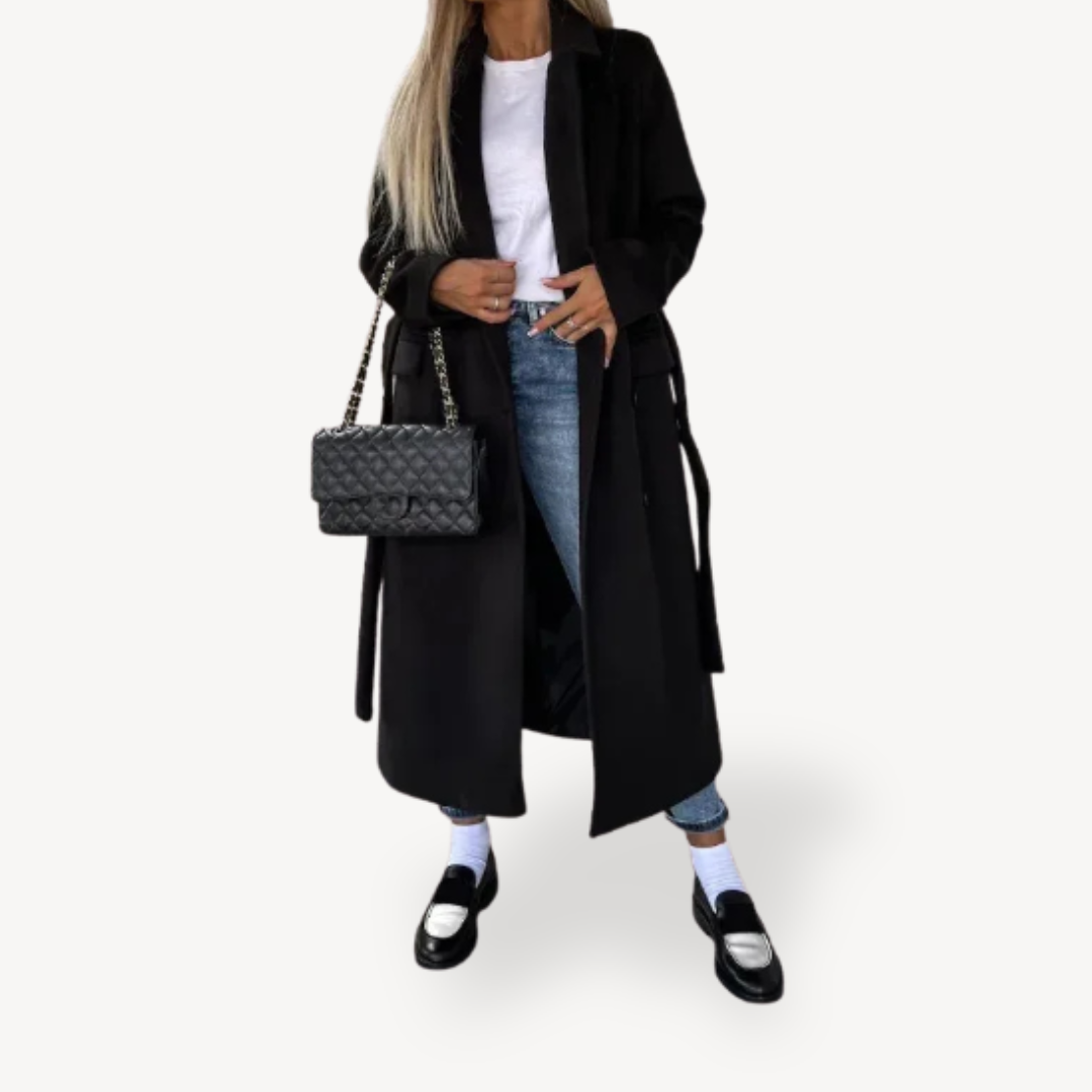 Women's Long Trench Coat | Loravelle