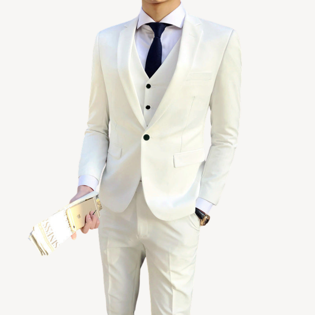 Men's Suit with Vest & Trousers | Loravelle