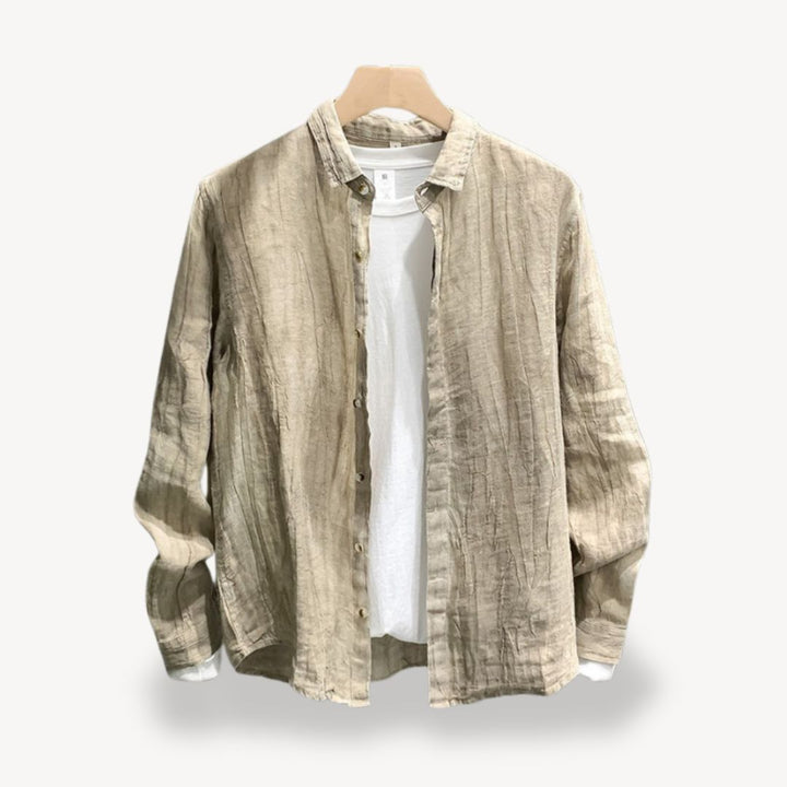 Relaxed Fit Linen Shirt Men | Loravelle
