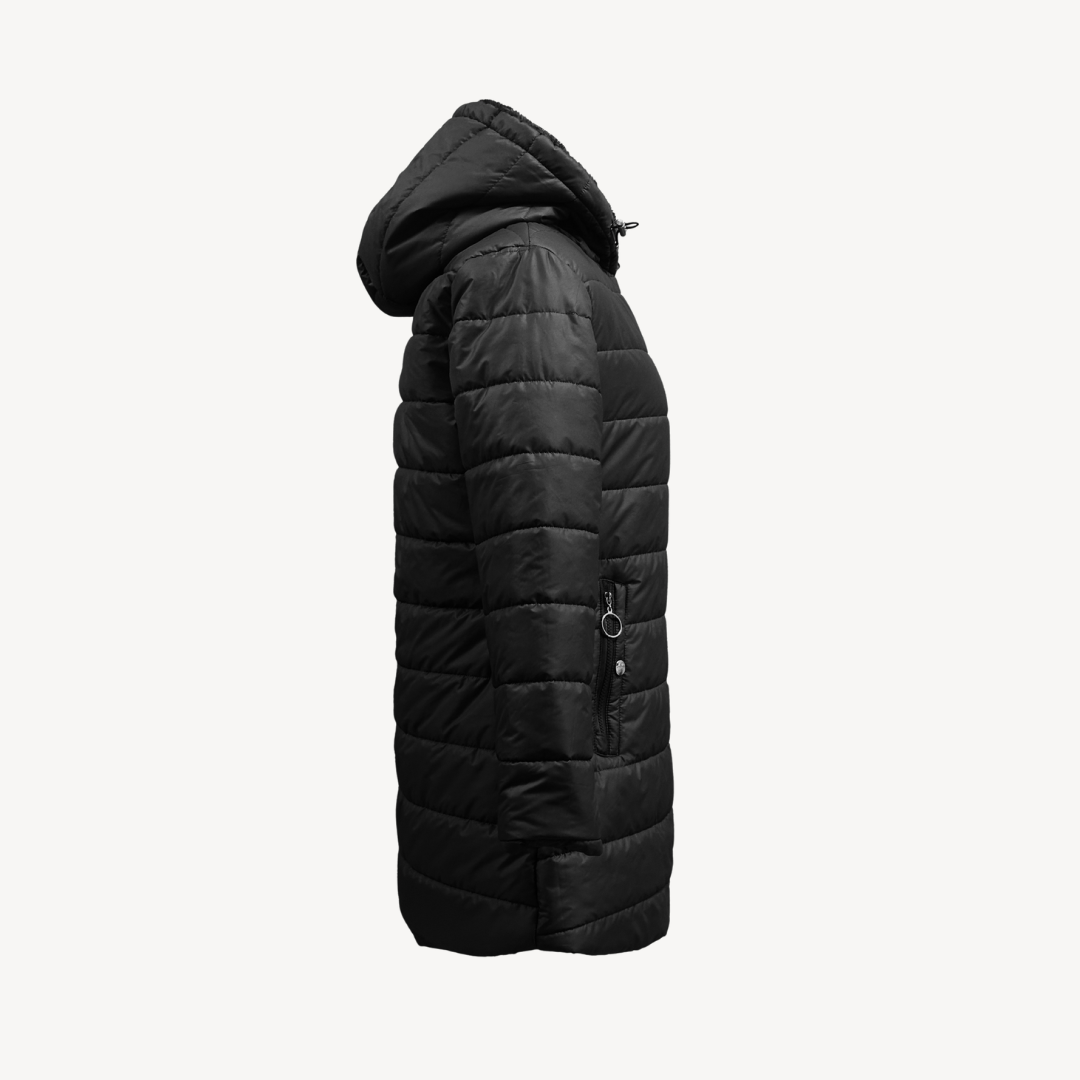Women’s Puffer Coat with Hood | Loravelle