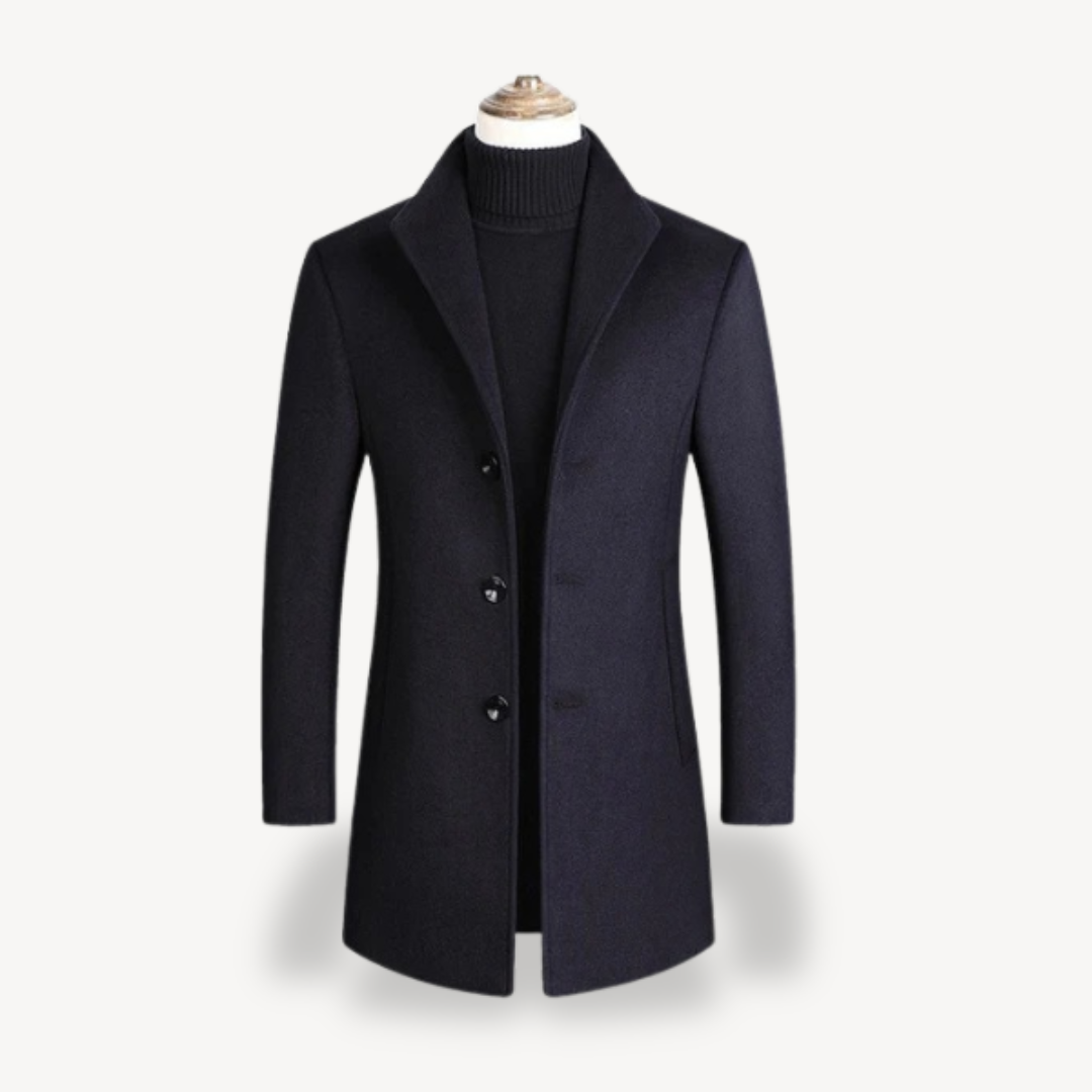 Single Breasted Trench Coat Men | Loravelle