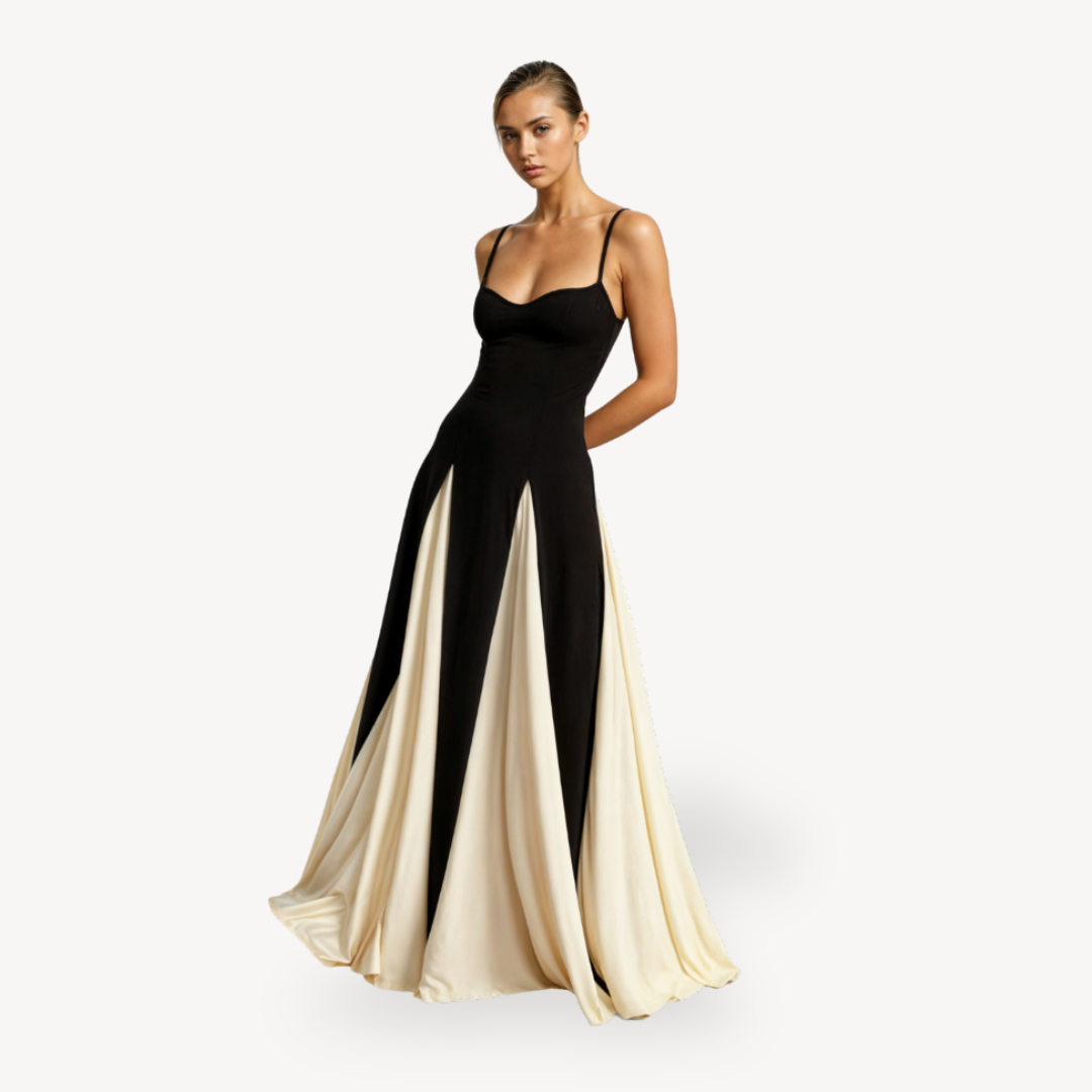 Women's Satin Evening Maxi Dress | Loravelle