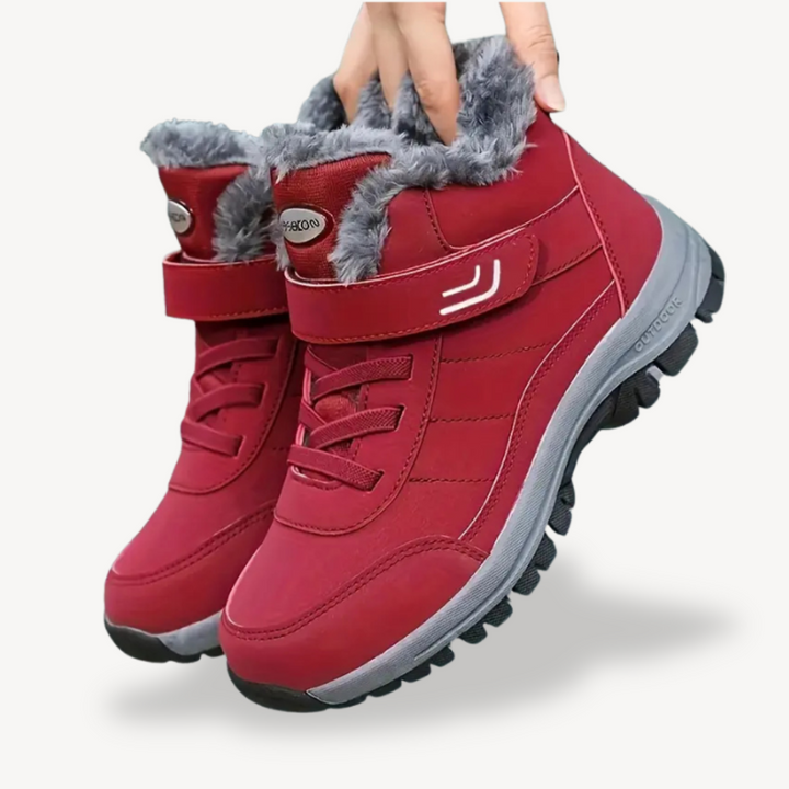 Men's Faux Fur Lined Orthopedic Winter Boots | Loravelle