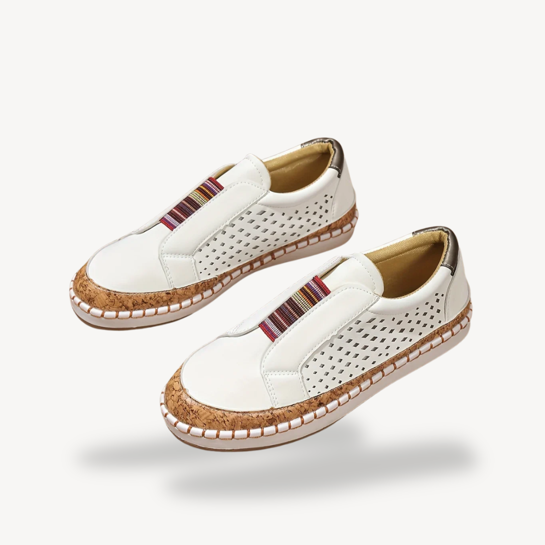 Orthopedic Textile Slip-On Sneakers Women | Loravelle