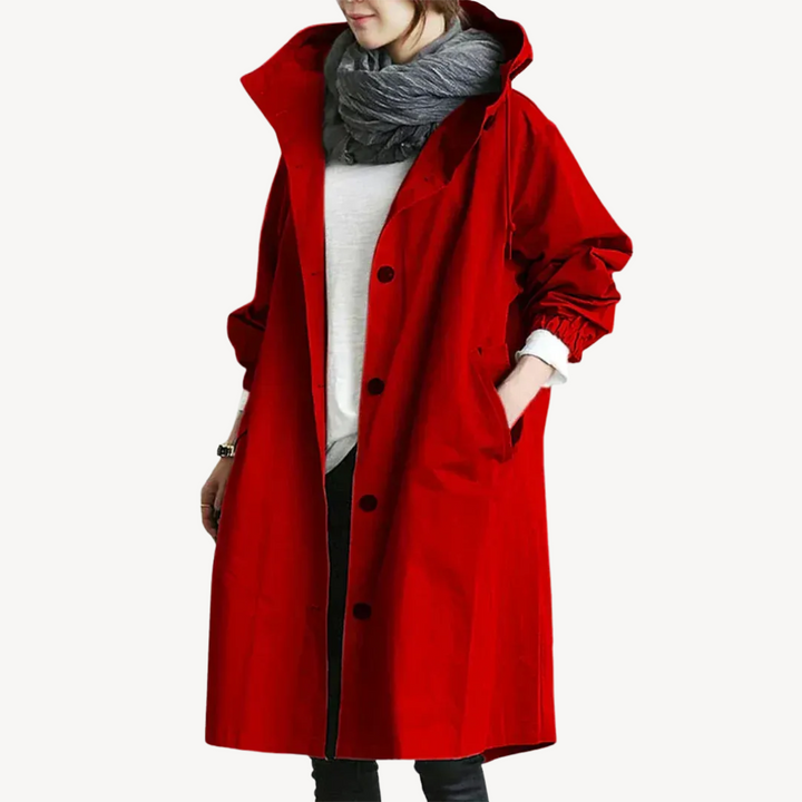 Women's Cotton Trench Coat | Loravelle