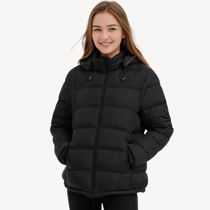 Women’s Hooded Puffer Jacket | Loravelle