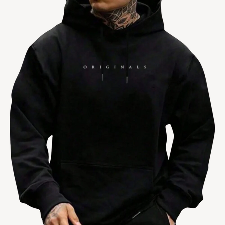 Hooded Sweatshirt Cotton Blend Men | Loravelle