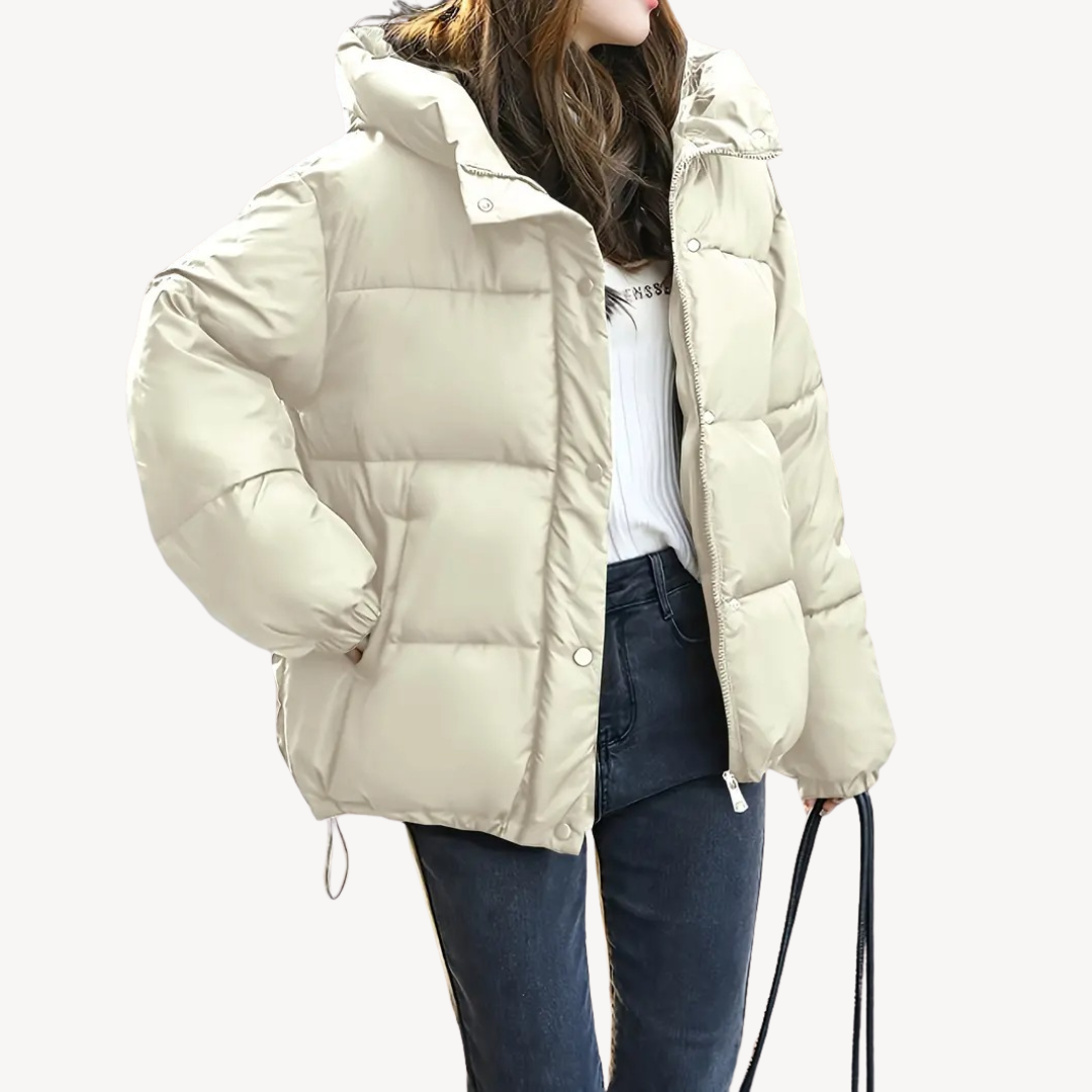 Women's Hooded Puffer Jacket | Loravelle