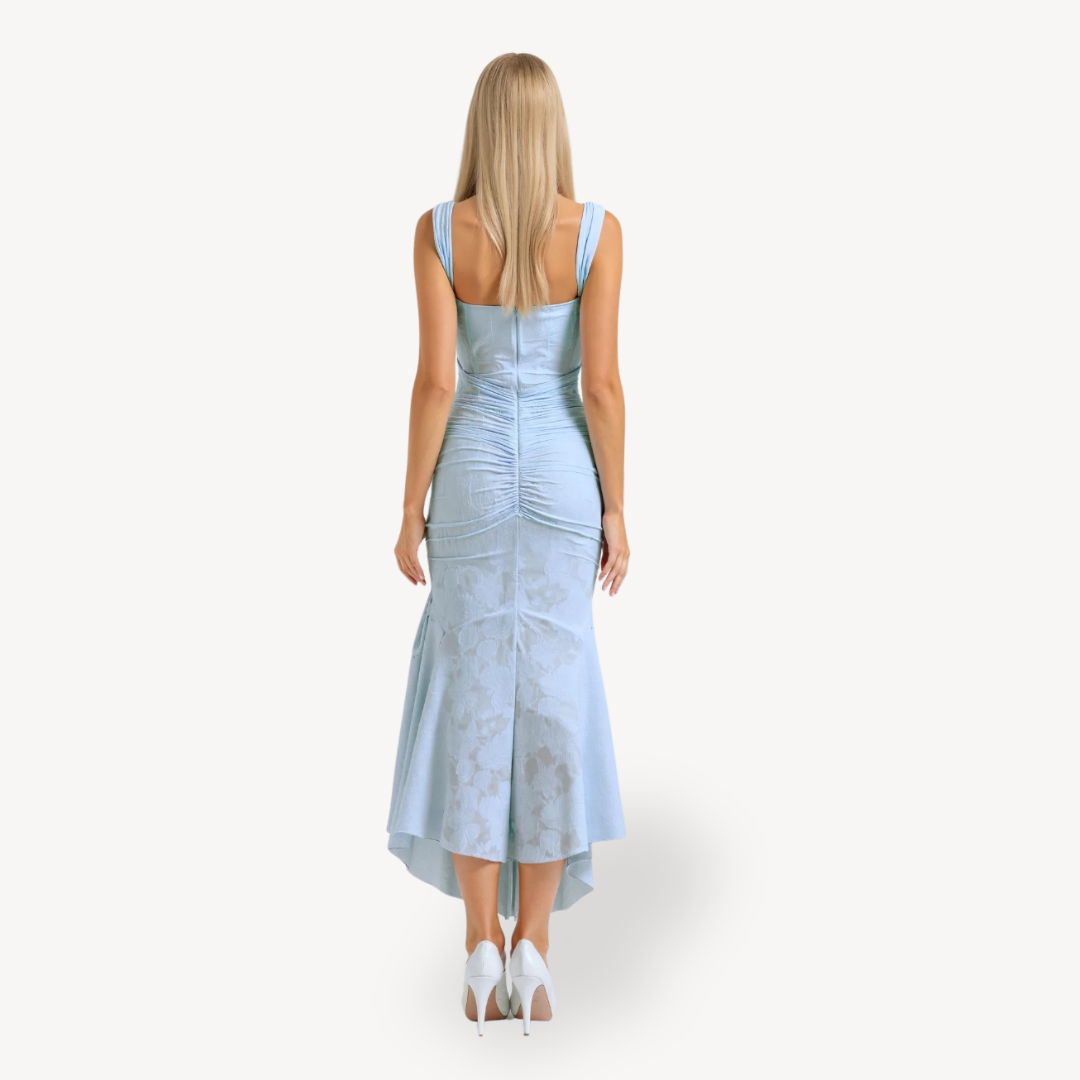 Women's Corset Bustier Fishtail Maxi Dress | Loravelle