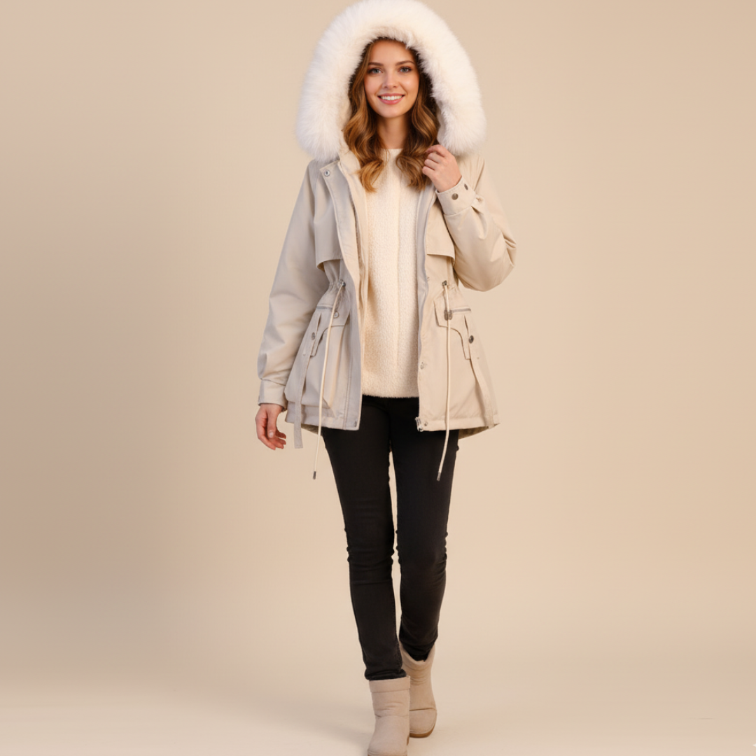 Loravelle | Winter Parka with Hood for Women