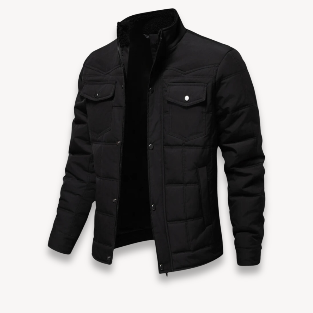 Loravelle | Men’s padded quilted jacket