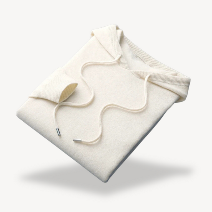 Men's Cashmere Knit Hoodie Sweater | Loravelle