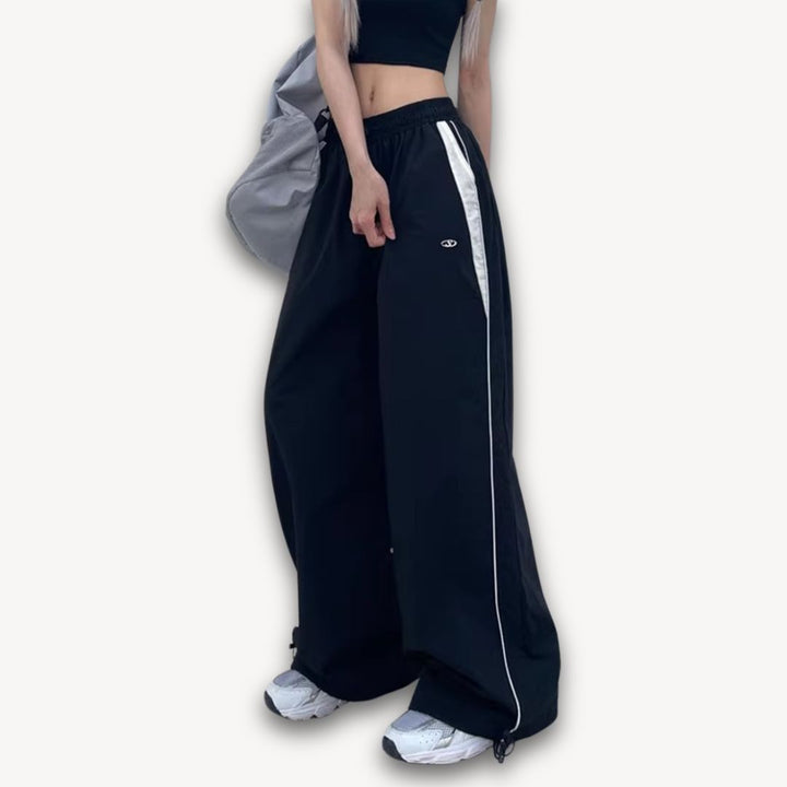 Loravelle | Women's Casual Wide-Leg Cargo Pants - Y2K Baggy Joggers