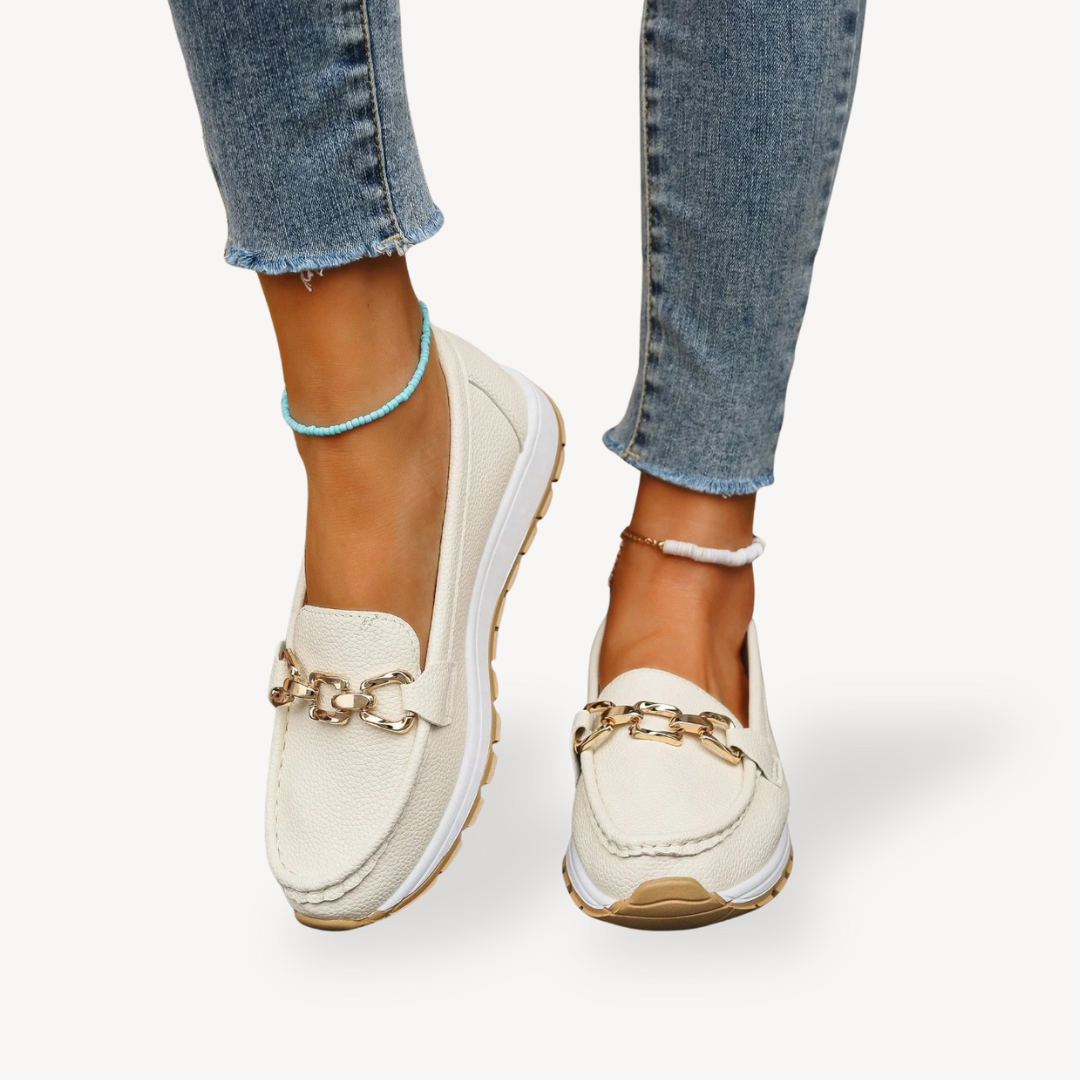 Women's Orthopedic Suede Platform Loafers | Loravelle