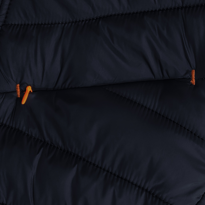 Men's Puffer Jacket with Stand Collar | Loravelle
