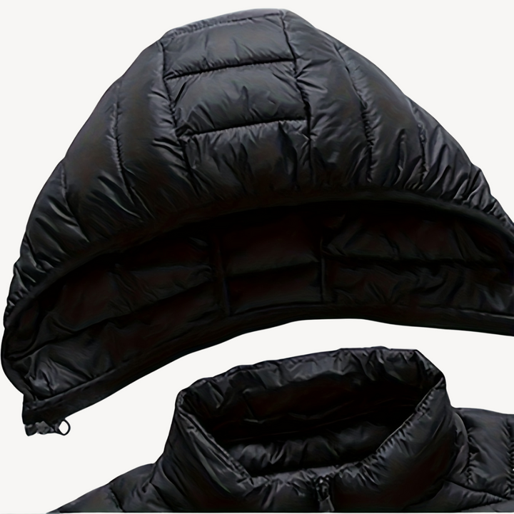 Men's Hooded Puffer Jacket | Loravelle