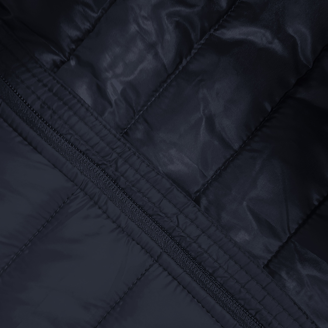 Men's Puffer Jacket with Stand Collar | Loravelle