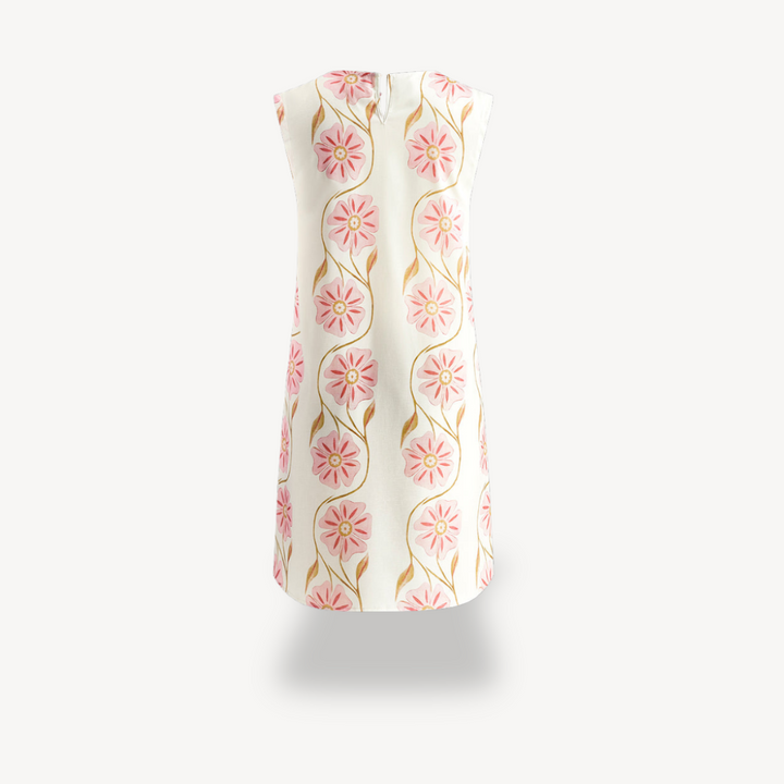 Women's Floral Print Sleeveless Dress | Loravelle