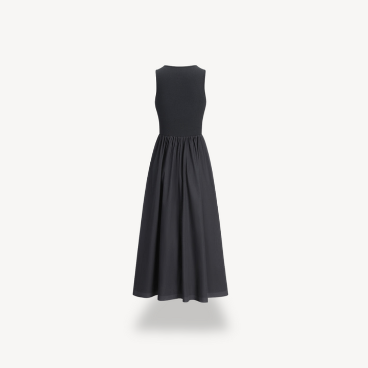 Women’s Solid Sleeveless A-line Maxi Dress | Loravelle