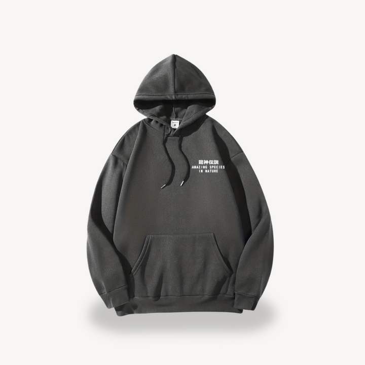Men's Graphic Print Hoodie| Loravelle