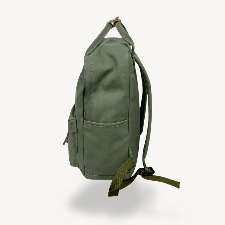 Unisex Canvas School Backpack | Loravelle