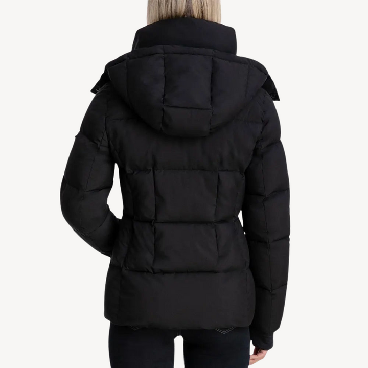 Women's Puffer Jacket with Zipper | Loravelle
