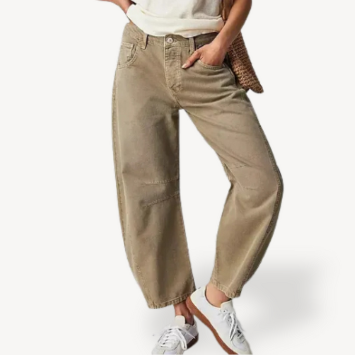 Women's Wide Leg Denim Jeans | Loravelle