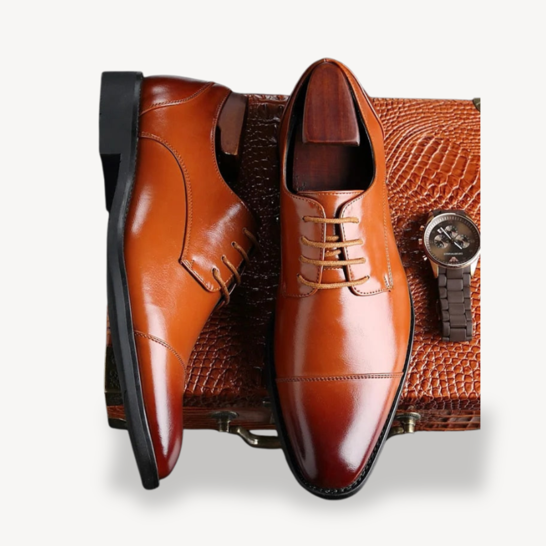 Men's Orthopedic Leather Dress Shoes | Loravelle