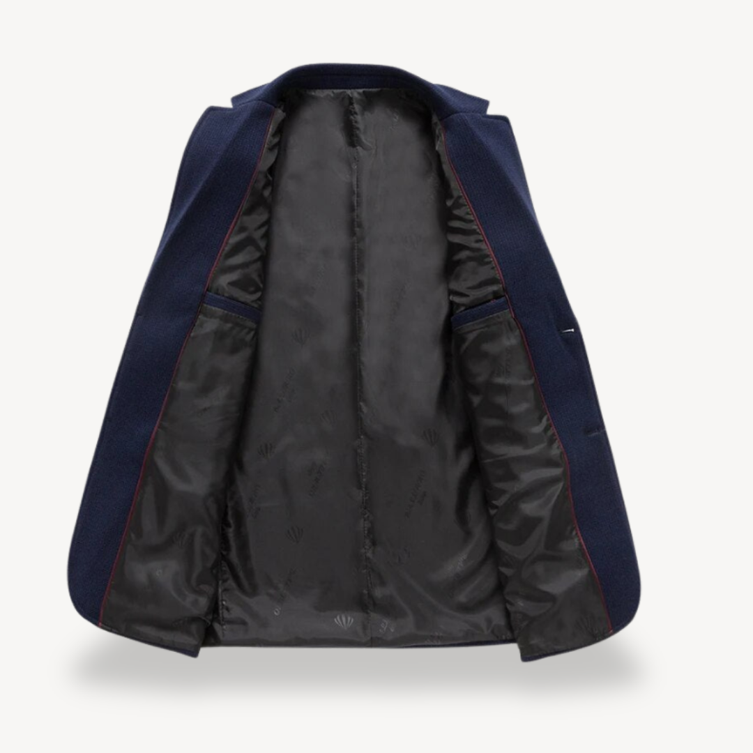 Casual Men’s Button Closure Blazer | Loravelle