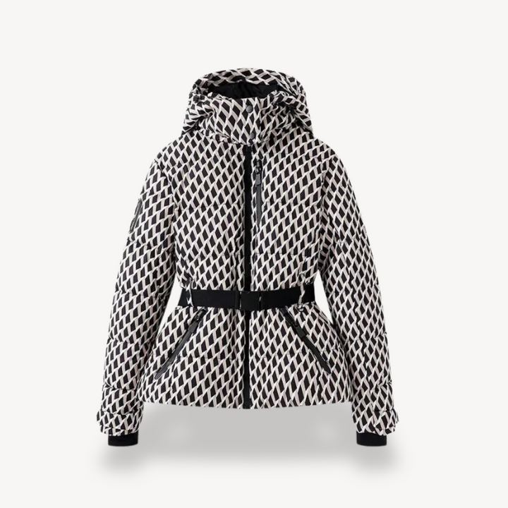 Women’s Down Puffer Jacket Belted | Loravelle