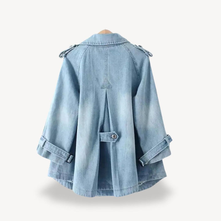 Denim Trench Coat Women | Loravelle
